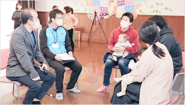 仕事と子育て両立パパ